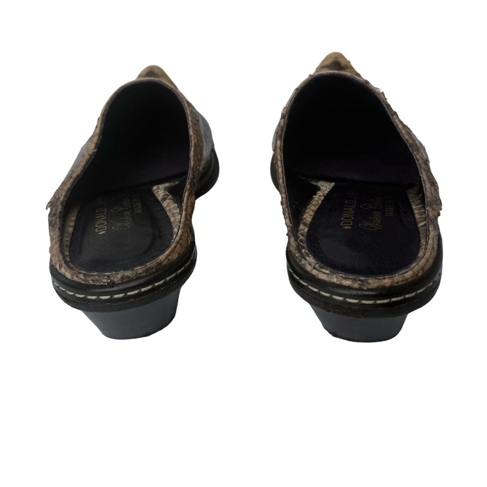 Donald J Pliner Women’s 6.5 Western Tooled Leather Mules - Picture 7 of 15
